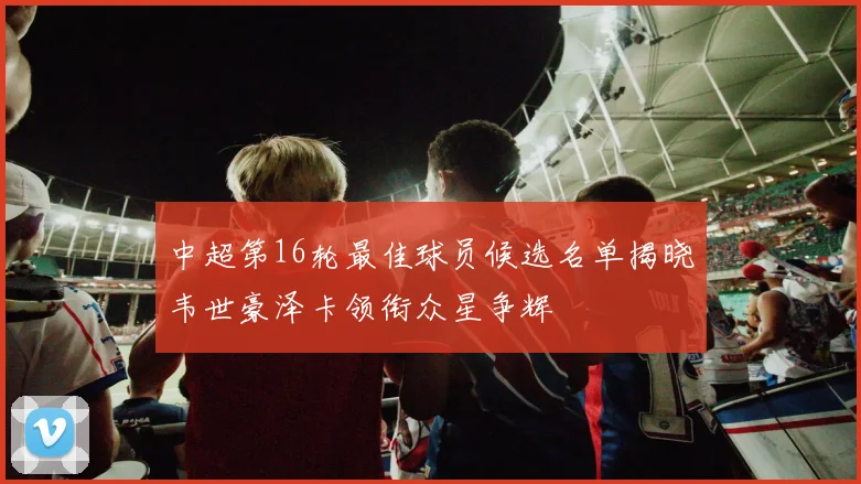 中超第16轮最佳球员候选名单揭晓韦世豪泽卡领衔众星争辉